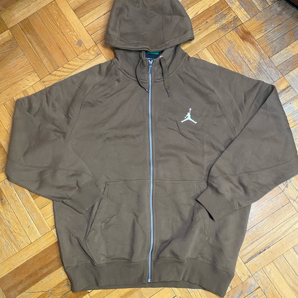 Jump Men's Chocolate Zip-Up Hoodie